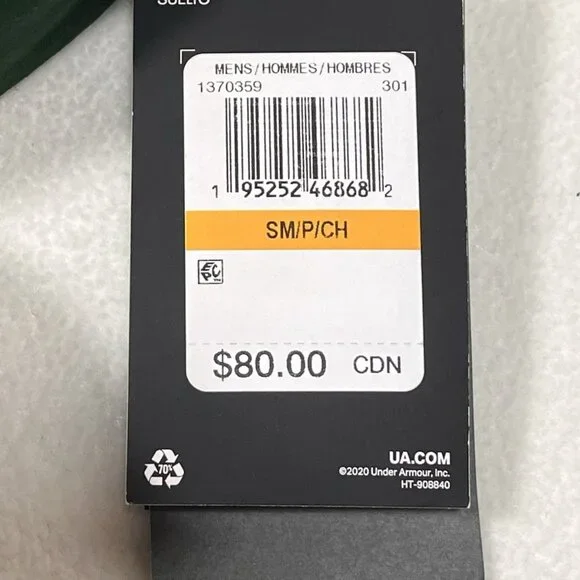 Halifax Mooseheads Under Armour UA Vanish Polo Mens Small Green NWT - Picture 8 of 16